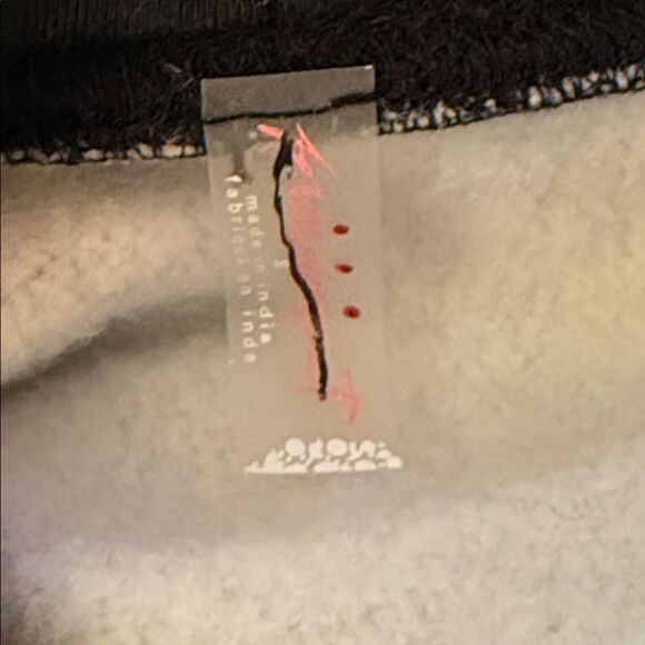 Free People Movement Sprint To The Finish Printed Hoodie Black Tiger Print NWOT - Picture 7 of 7